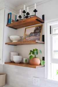 Simple Floating Shelves