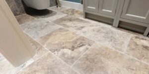 stone tiles flooring bathroom